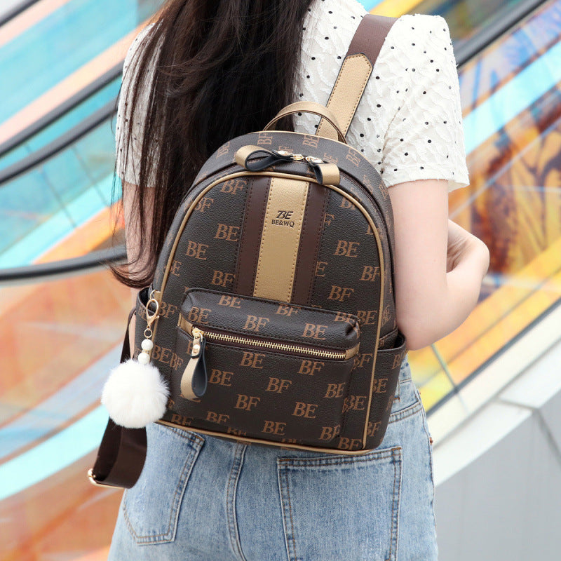 Women's High Sense Fashion Out Large Capacity Backpacks