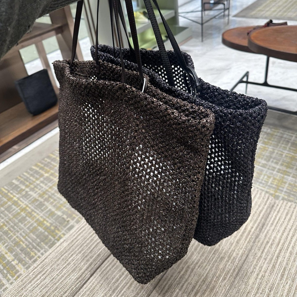 Design Retro Summer Cowhide Straw Style Women's Handbag