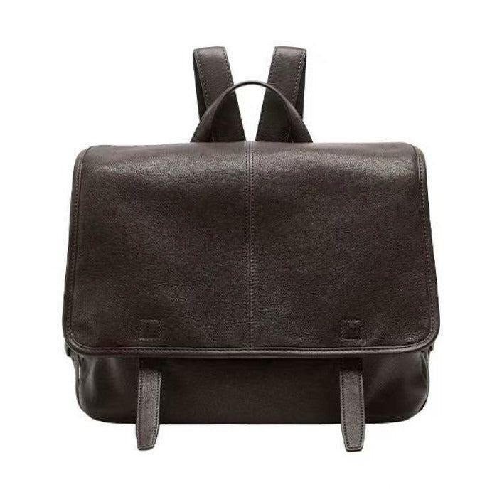 Women's Vegetable Tanned Sheepskin Large Capacity Commute Women's Backpack