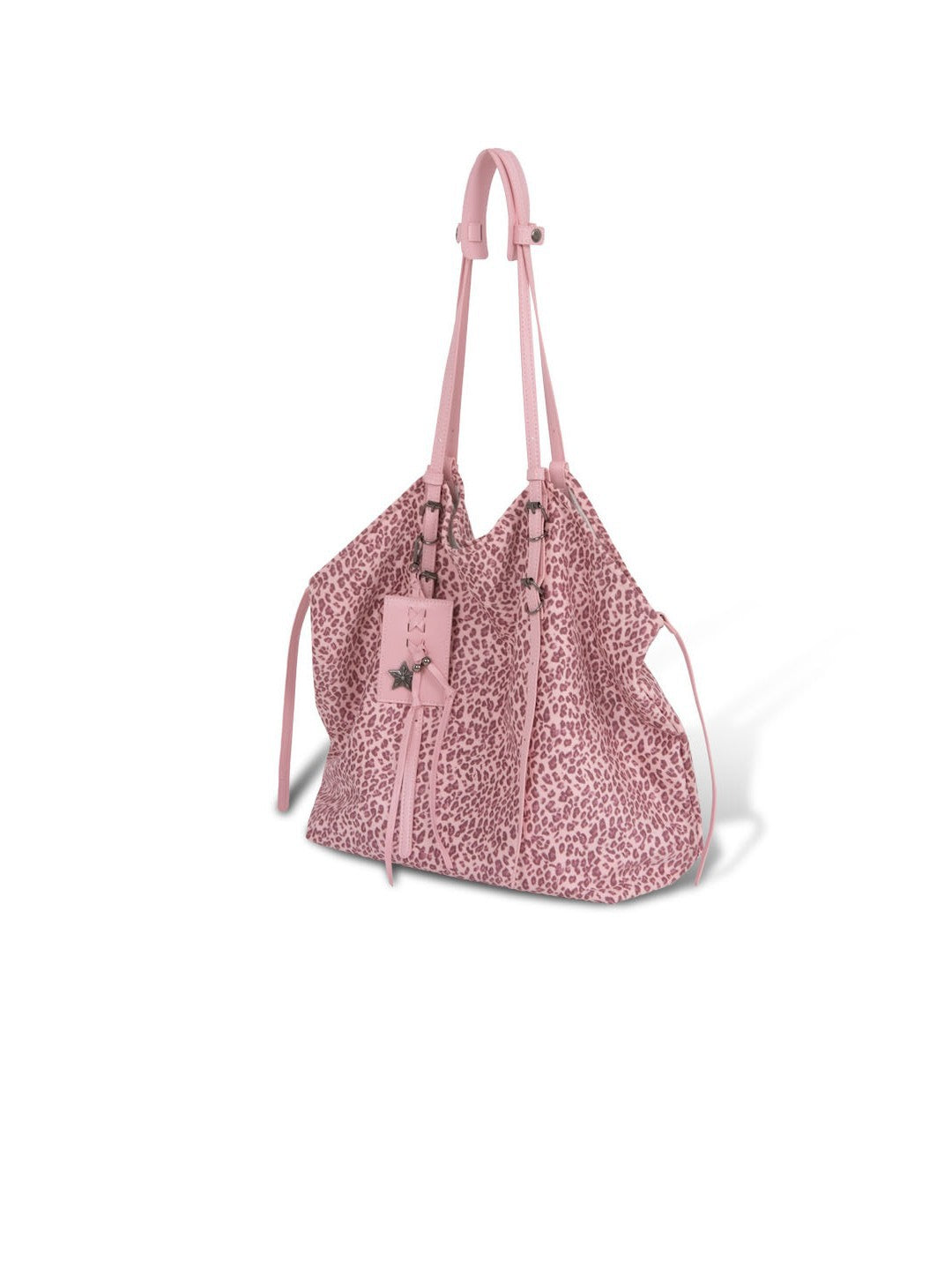 Fashionable Loose Large Capacity Underarm Leopard Retro Bags