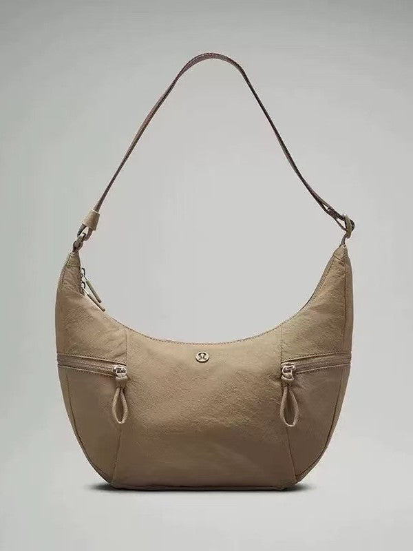 Women's Dumpling Croissant Fitness Water Repellent Yoga Women's Messenger Bag