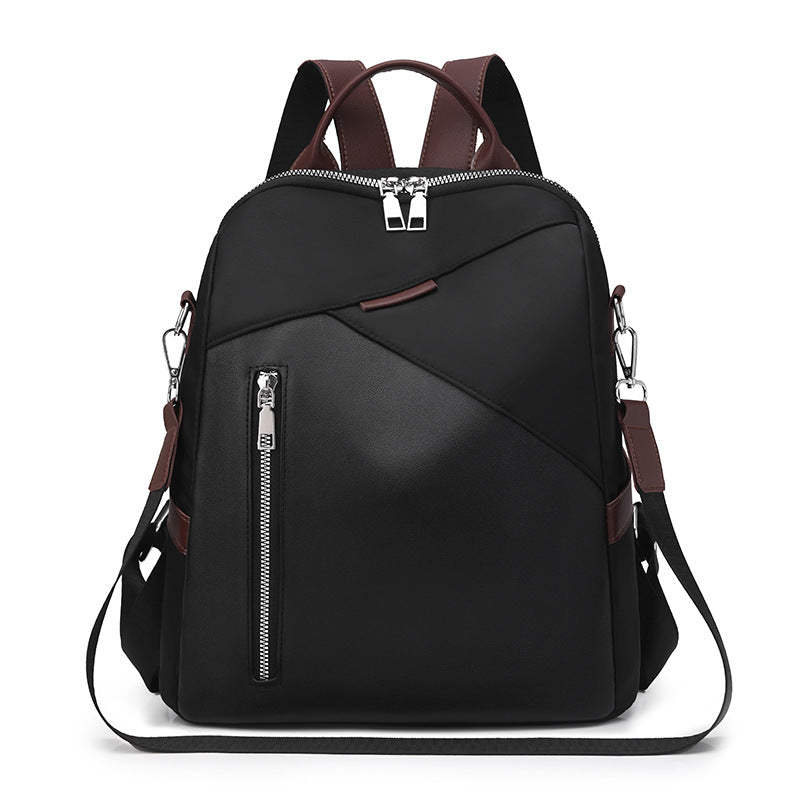Classic Lightweight Fashion Stitching Trendy Simple Women's Backpack