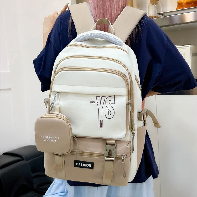 Innovative Junior High Good-looking Coverable Commuter Leisure Backpack