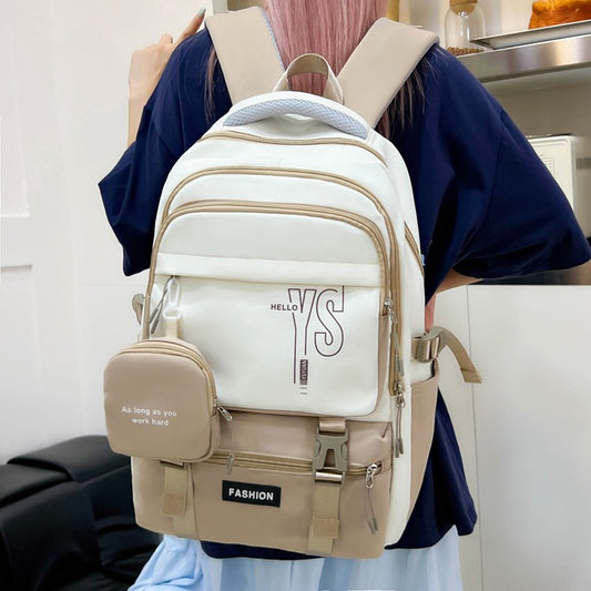 Innovative Junior High Good-looking Coverable Commuter Leisure Backpack