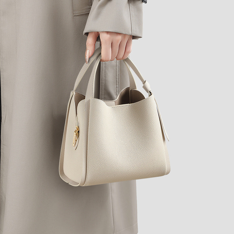 Popular Attractive Women's Soft Leather Mother's Women's Shoulder Bag