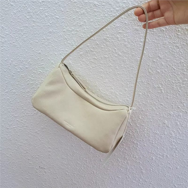 Women's Sheepskin Simple Genuine Leather Elegant Underarm Women's Shoulder Bag