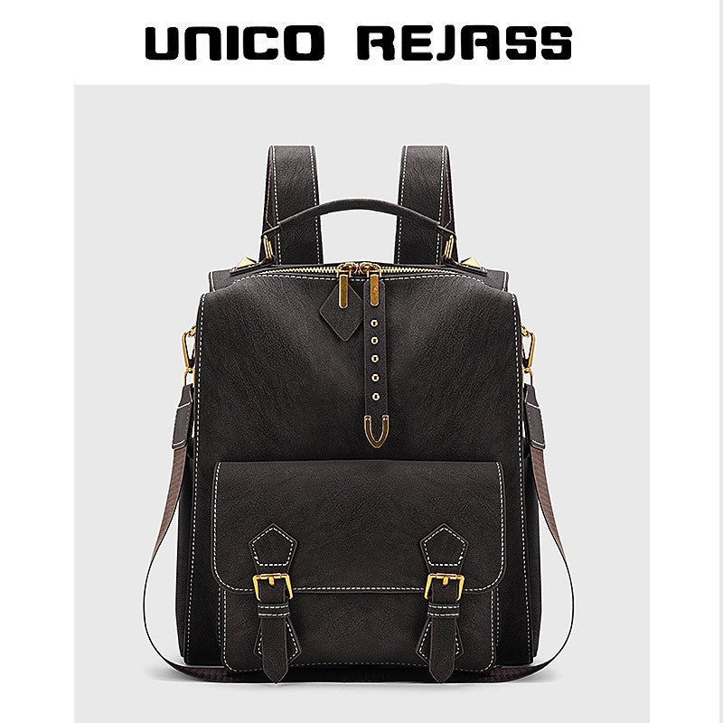 Women's Letter Peer Large Capacity High-grade Backpacks