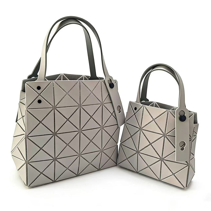 March House Color Nail Diamond Box Geometric Rhombus Macaron Women's Handbag