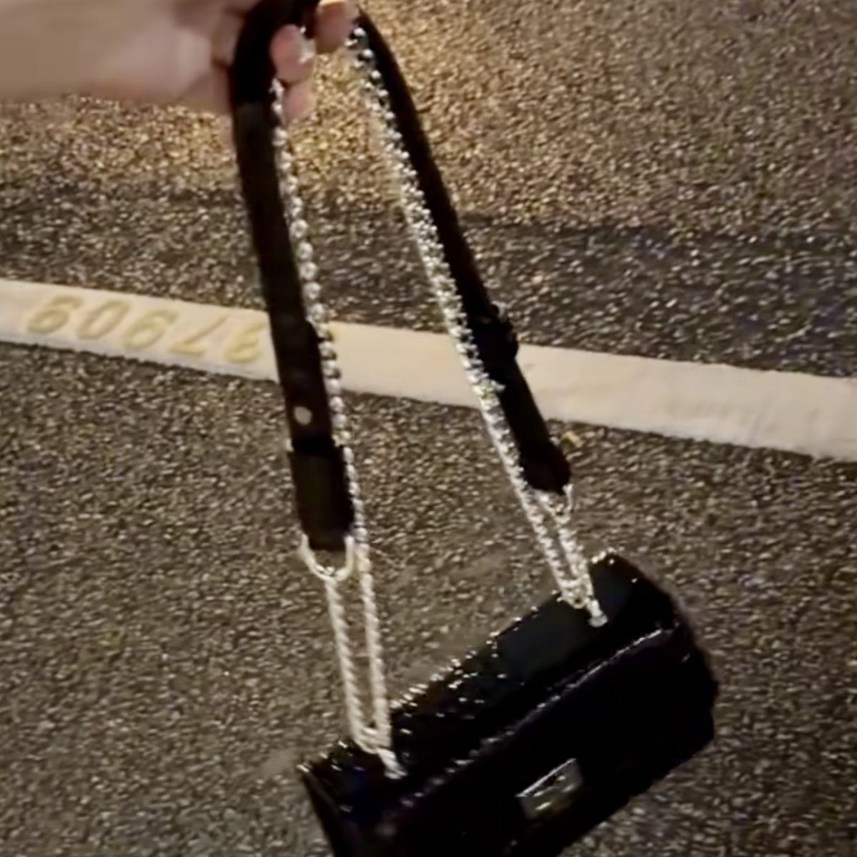 Korean Style Sweet Crocodile Pattern High Sense Autumn Mobile Phone Bag