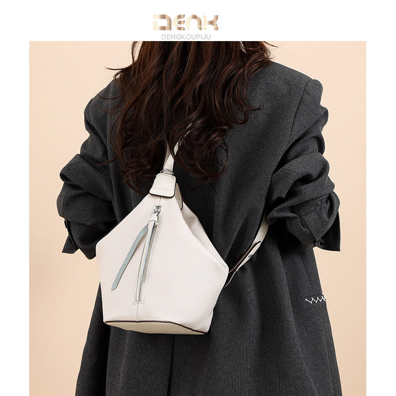 Women's Genuine Leather Trendy Top Layer Fashion Women's Shoulder Bag