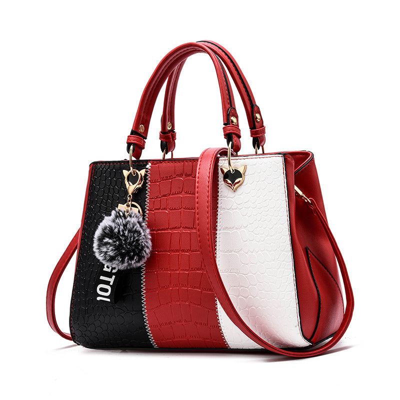 Women's Generous Korean Fashion Simple Big Women's Shoulder Bag