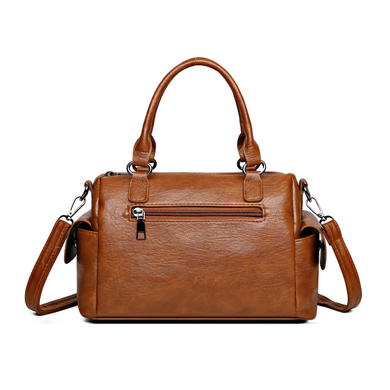 New Women's Fashion Large Capacity Vintage Women's Handbag