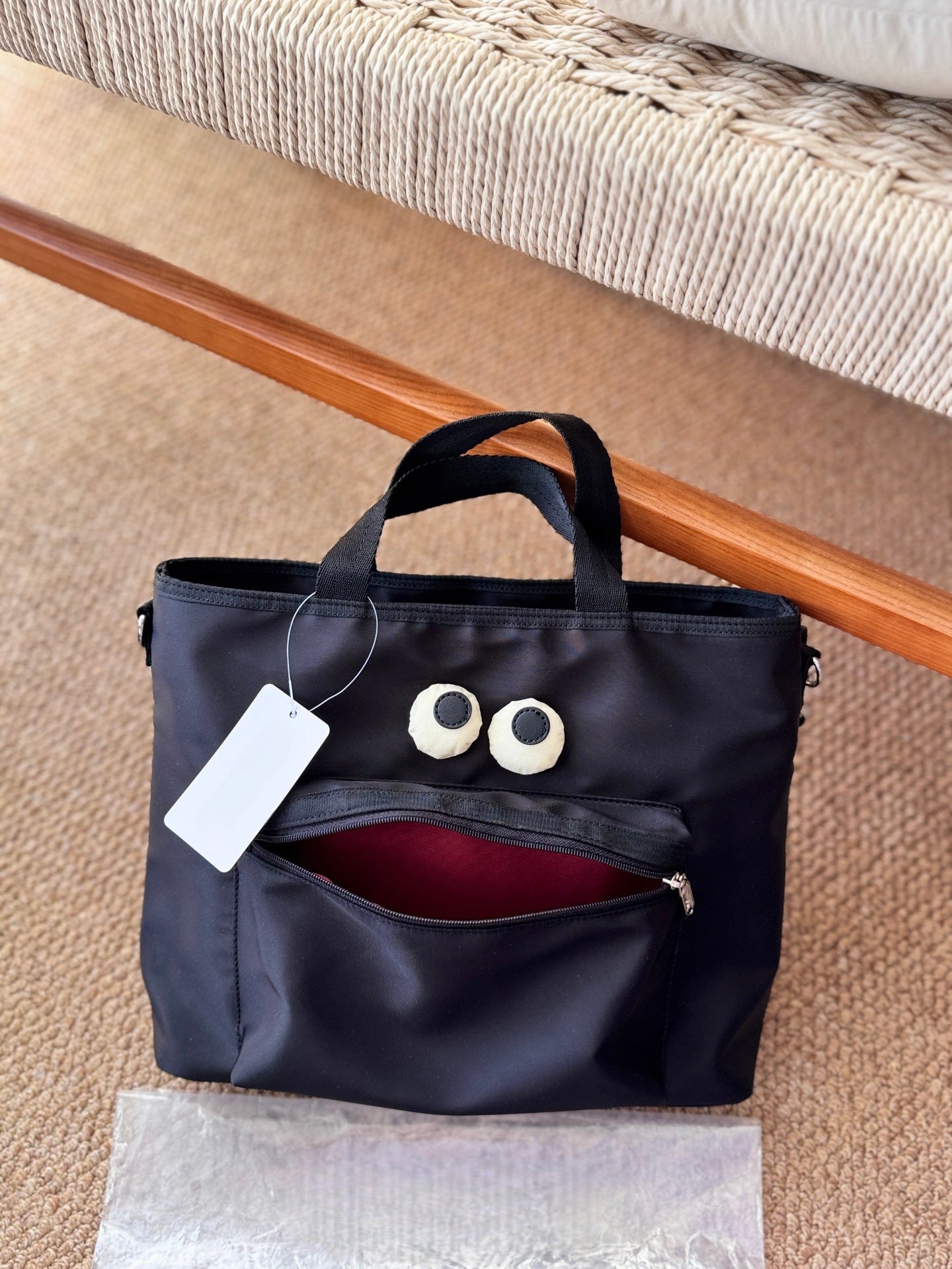 Big Eyes Facial Expression Series Collection Large Capacity Cute Backpacks