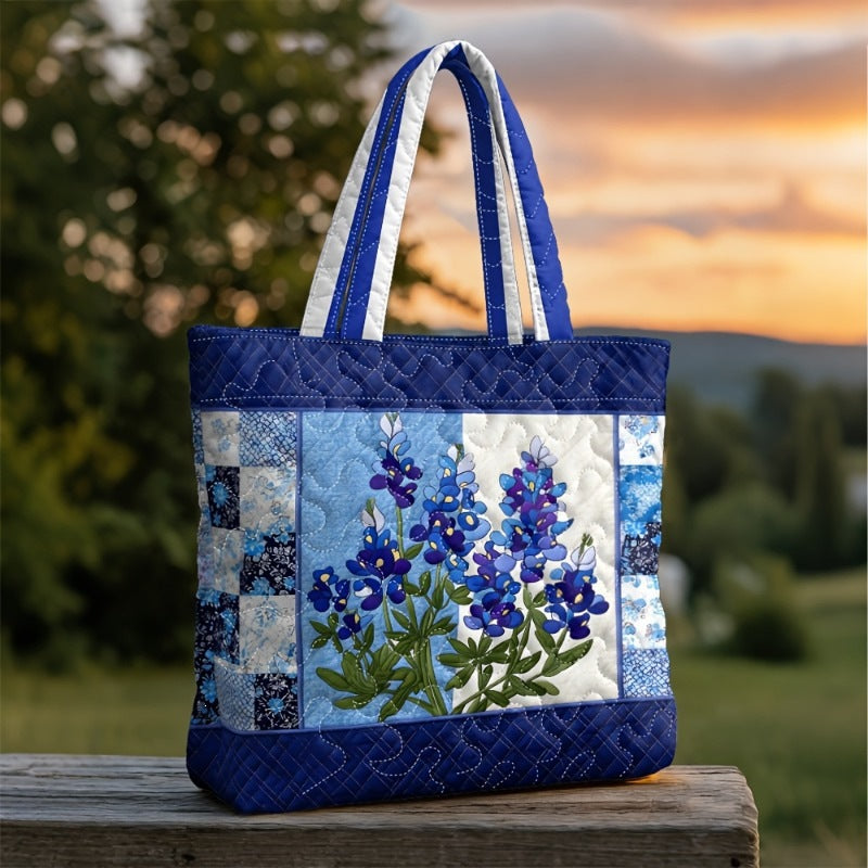 Unique Printed Personalized Flower Design Canvas Women's Handbag