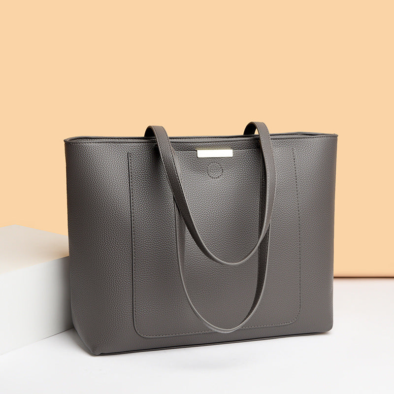 Women's Large Capacity Lightweight Commute Minimalist Retro Bags