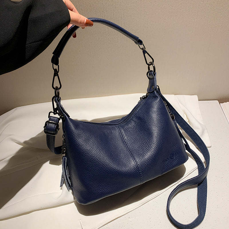 Women's Genuine Cattlehide Leather Surface Summer Large Capacity Bags
