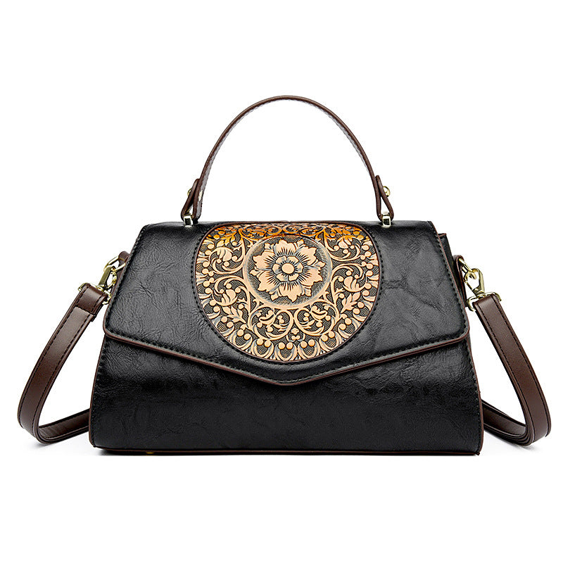 Trendy Women's Fashionable Mom Exquisite Embroidered Handbags