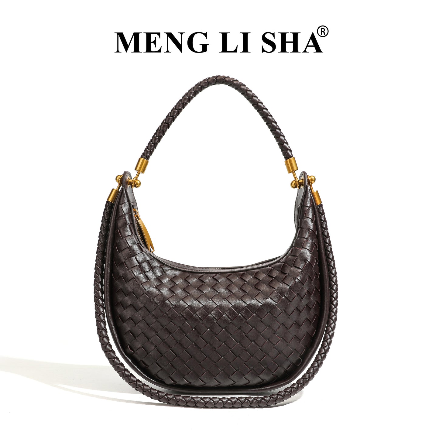 Style High Sense Hand-woven Light Luxury Simplicity Underarm Women's Handbag