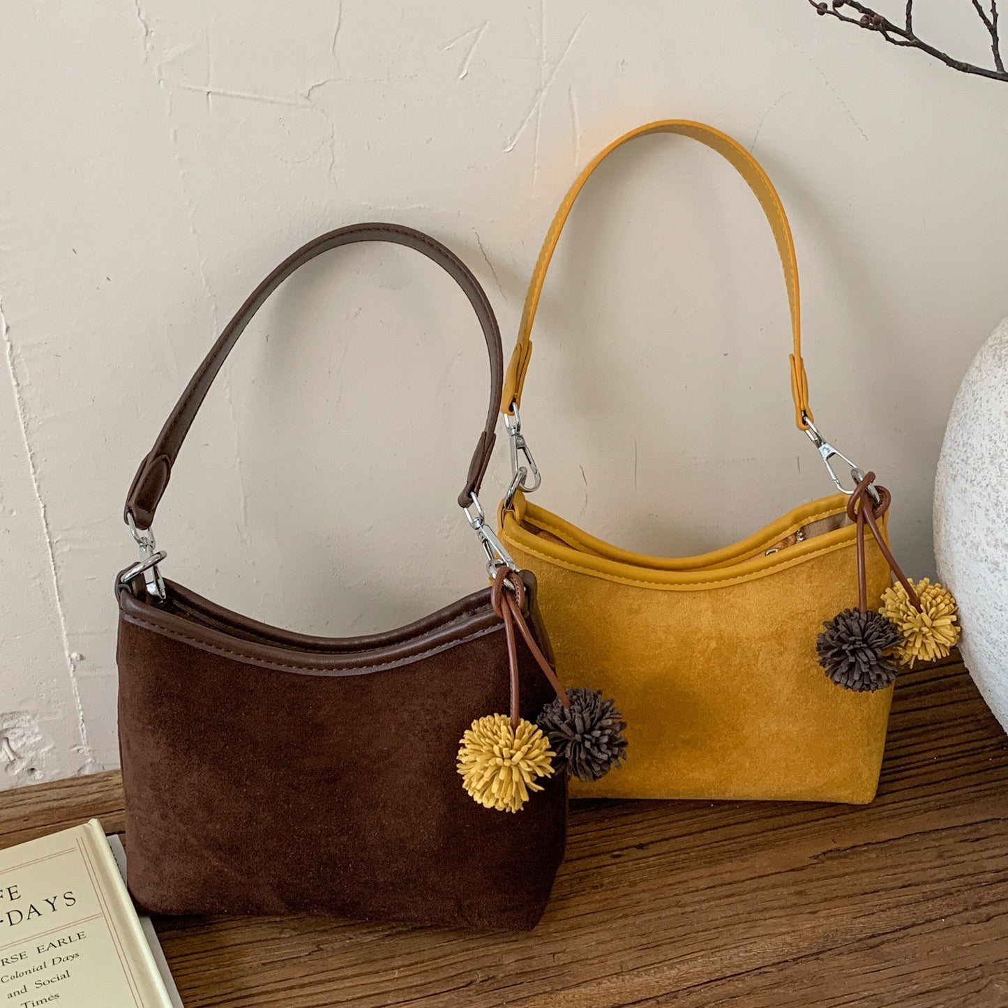 Women's Mori Cute Trendy Feeling Matte Leather Fashion Men's Bags