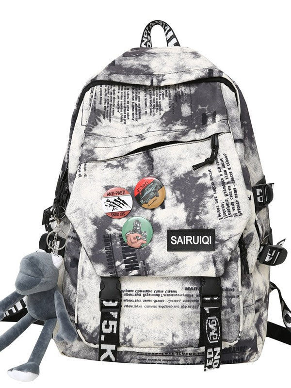 Men's Korean Large Capacity For Junior Senior Leisure Backpack