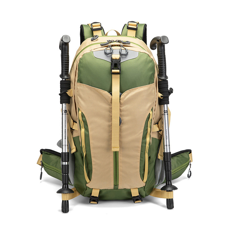 Women's & Men's Color Matching Versatile Lightweight Large Capacity Leisure Backpack