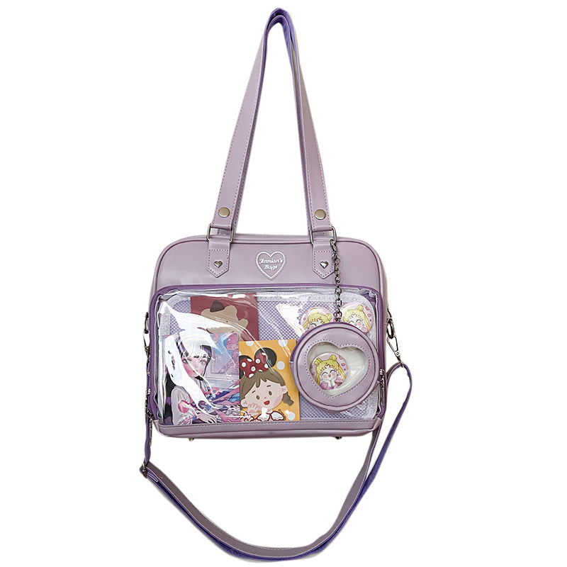 College Comic Show Millet Transparent Bar Board Bags