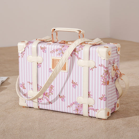 Stylish Fashion Fresh Floral Suitcase Inch Luggage