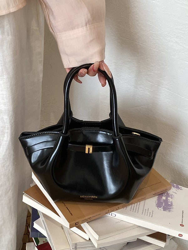 Spring Loose Large Capacity Portable Vegetable Basket Women's Shoulder Bag