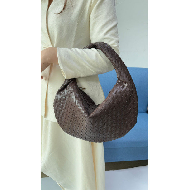Knotted Woven Portable Underarm Fashion Large Bags