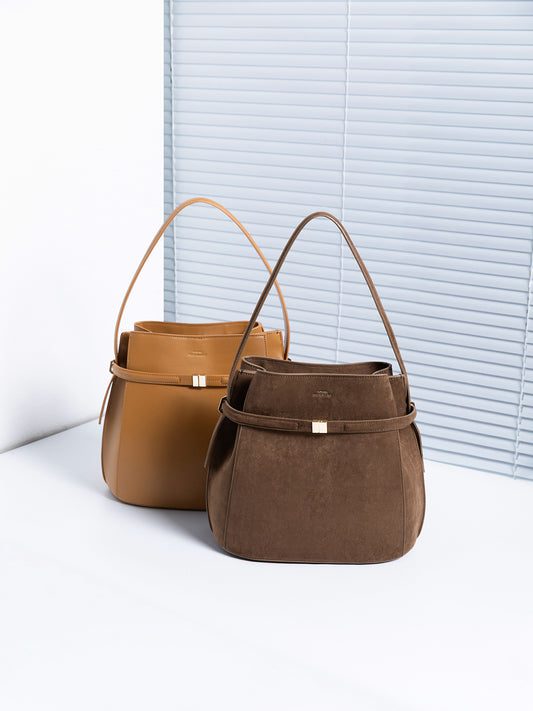 Women's Swedish Fashion Commuter Simple Versatile Bucket Bags