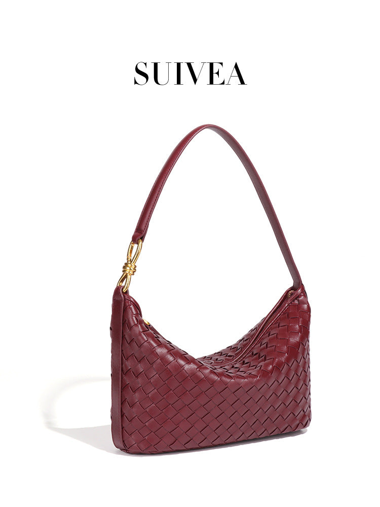 Women's Trend Hand-woven Lunch Box Large Capacity Women's Handbag