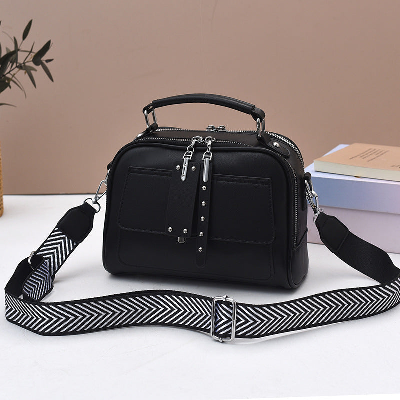 Classy Women's High-grade Soft Leather Mother Women's Handbag
