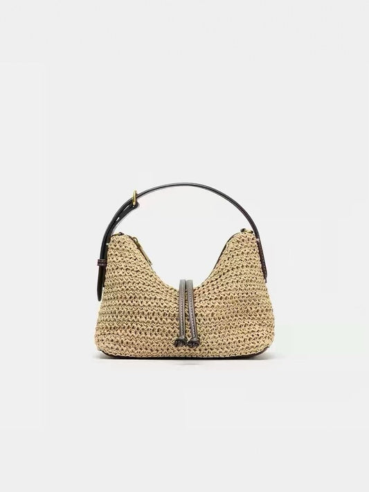 Women's Niche Vintage Weave Handmade Straw Fashion Women's Handbag