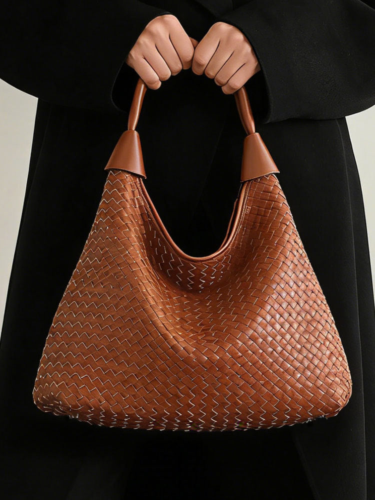 Women's Woven Daily Commuter Versatile Large Capacity Bags