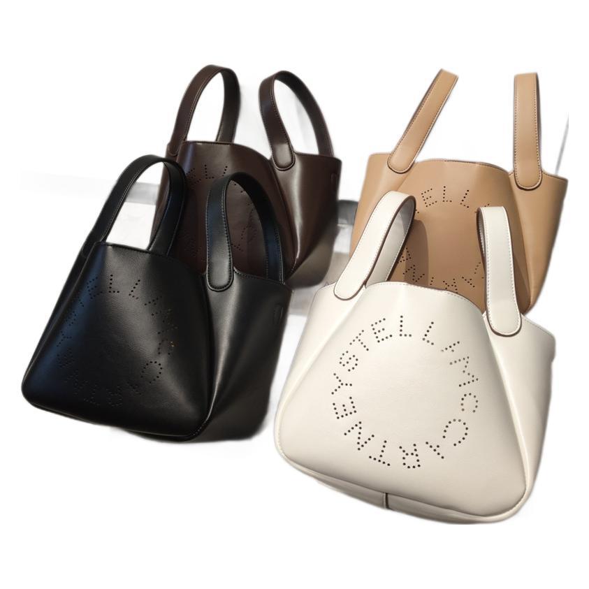 Women's Fashion Retro Hollow Letter Vegetable Basket Bucket Bag