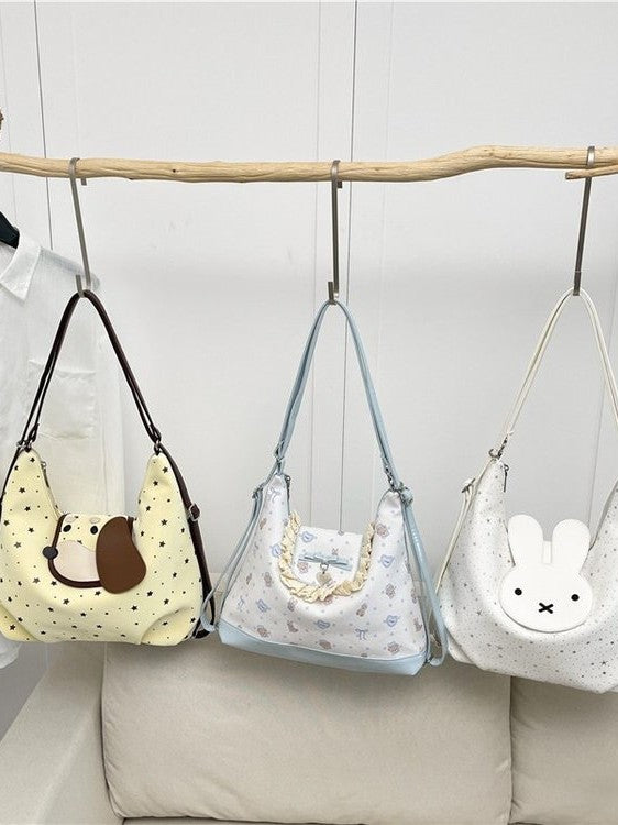 Children's Cartoon Cute Broken Star Miffy Rabbit Female Design Sweet Leisure Backpack