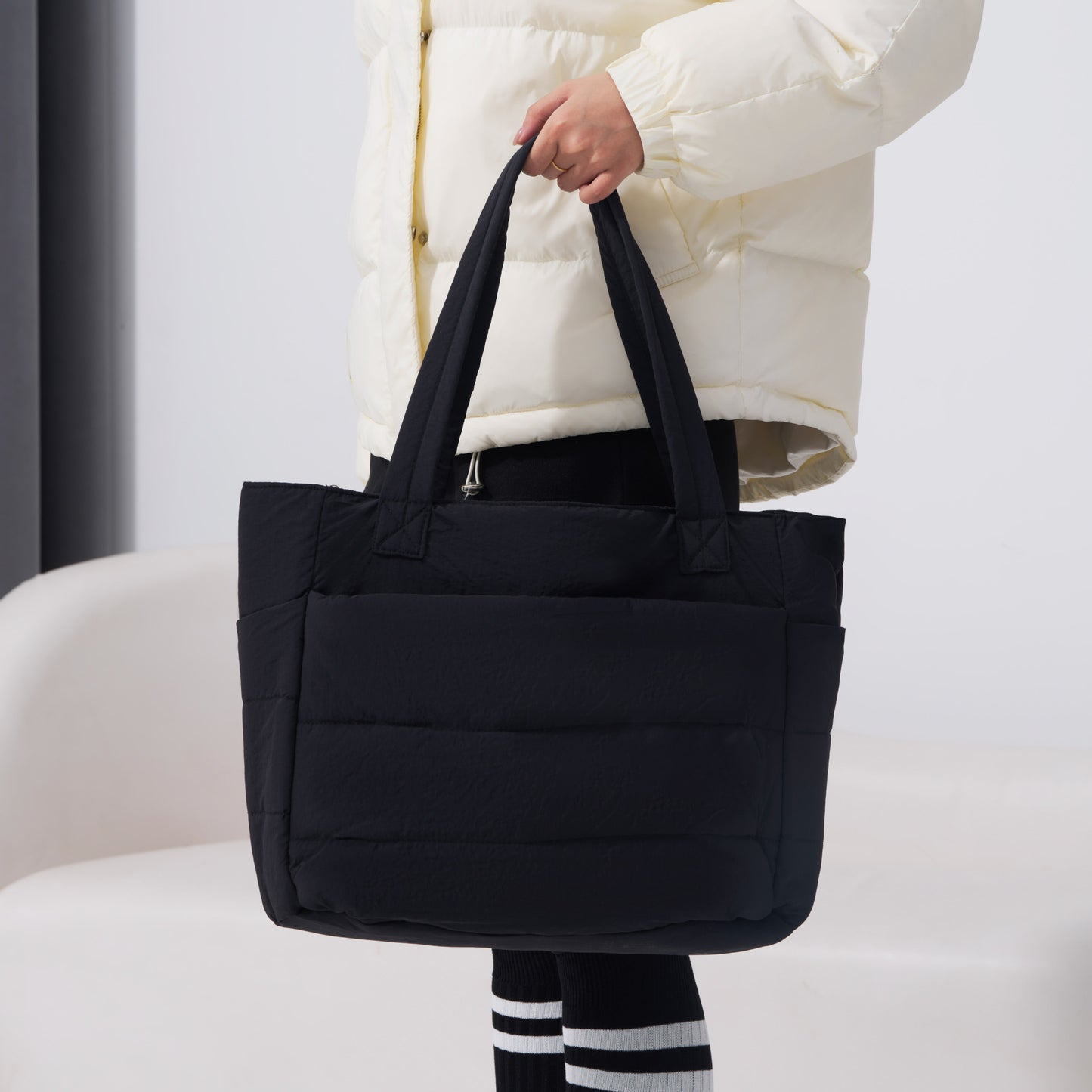 Women's Commuter Lightweight Fashion Cotton Clothes Women's Shoulder Bag