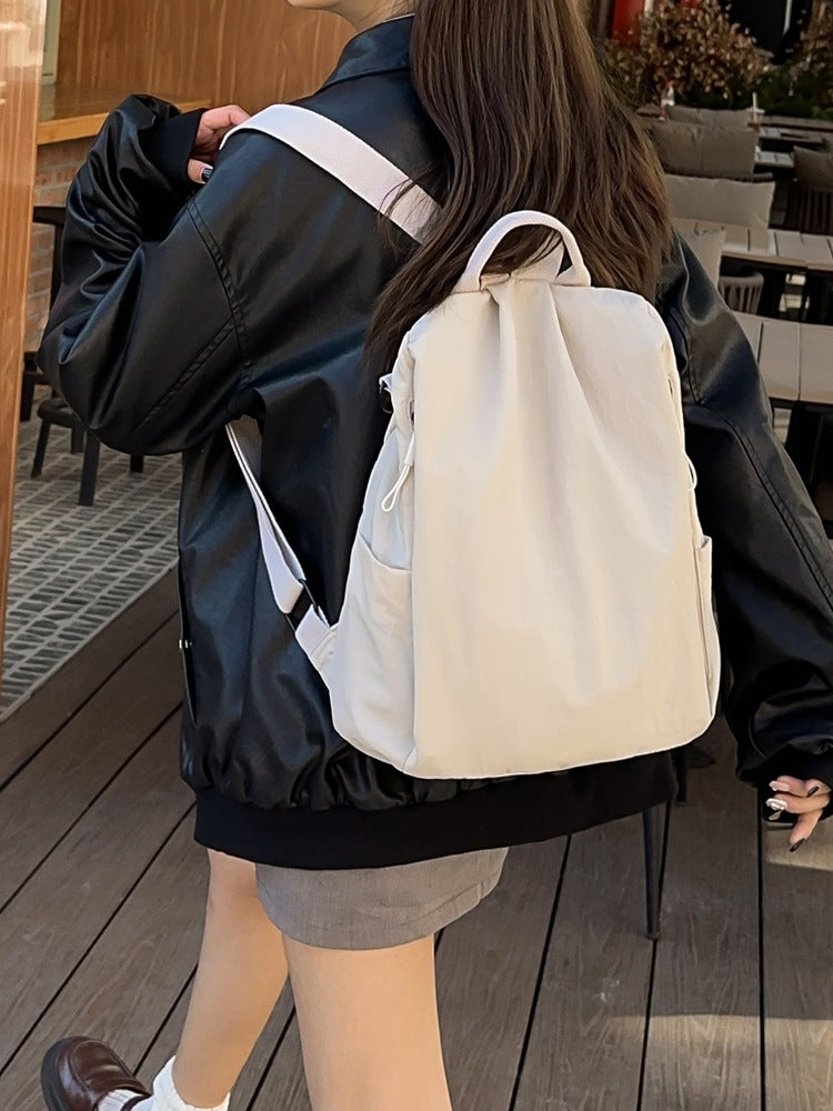 Women's Fashion Oxford Cloth Single Large Capacity Leisure Backpack