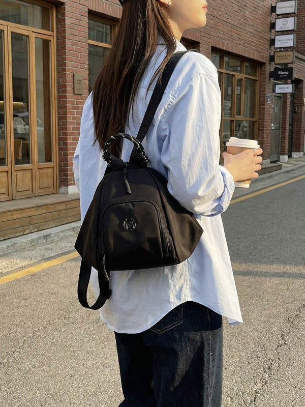 Popular Slouchy Lightweight Fashion Nylon Trendy Women's Backpack