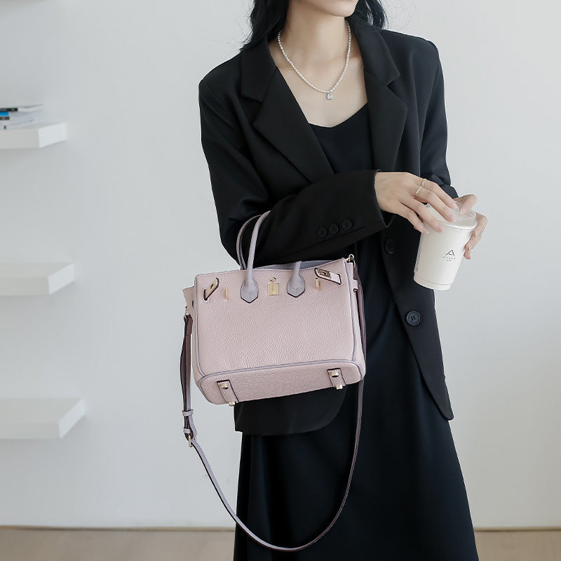 First Layer Cowhide High-grade Genuine Leather Portable Bags