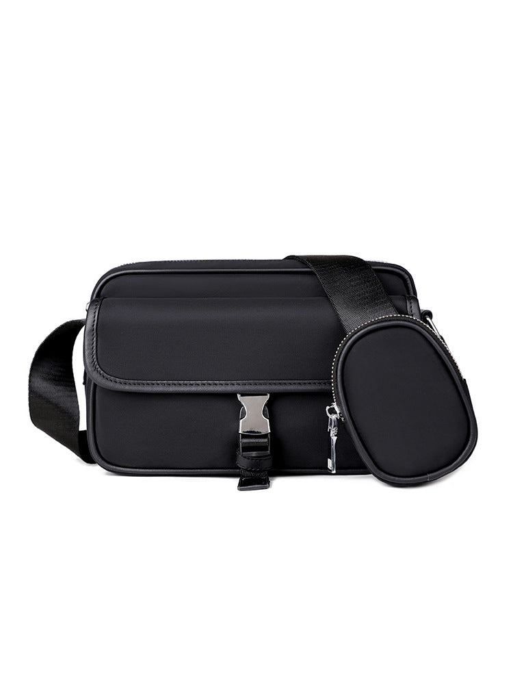 Men's Fashion Leisure Commute Large Capacity Versatile Men's Messenger Bag