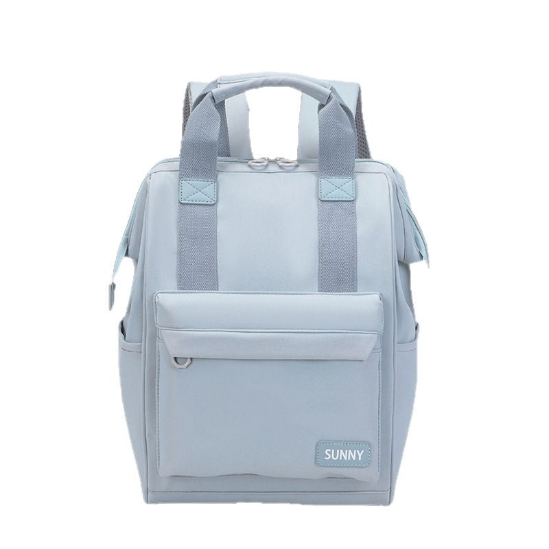 Simple Whale Swallows Large Space Korean Backpacks