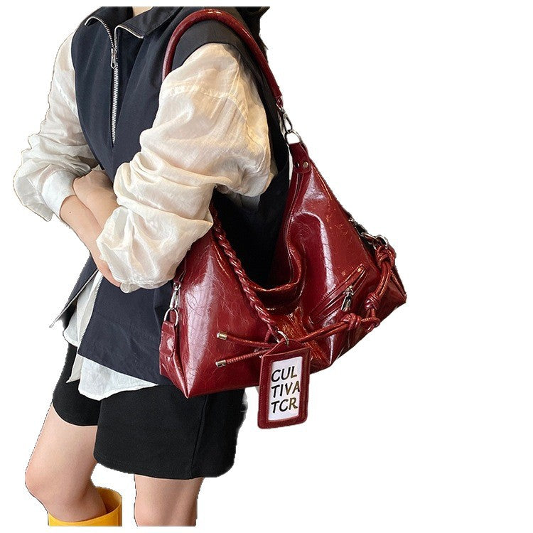 Women's Commuter Large Capacity Spring Fashion Underarm Tote Bags