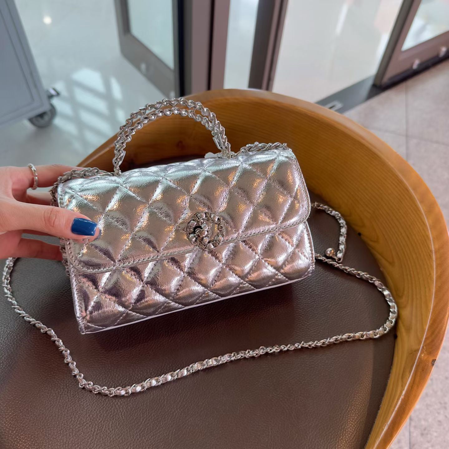 Fashion Classic Style Rhombus Chain Personalized Women's Messenger Bag