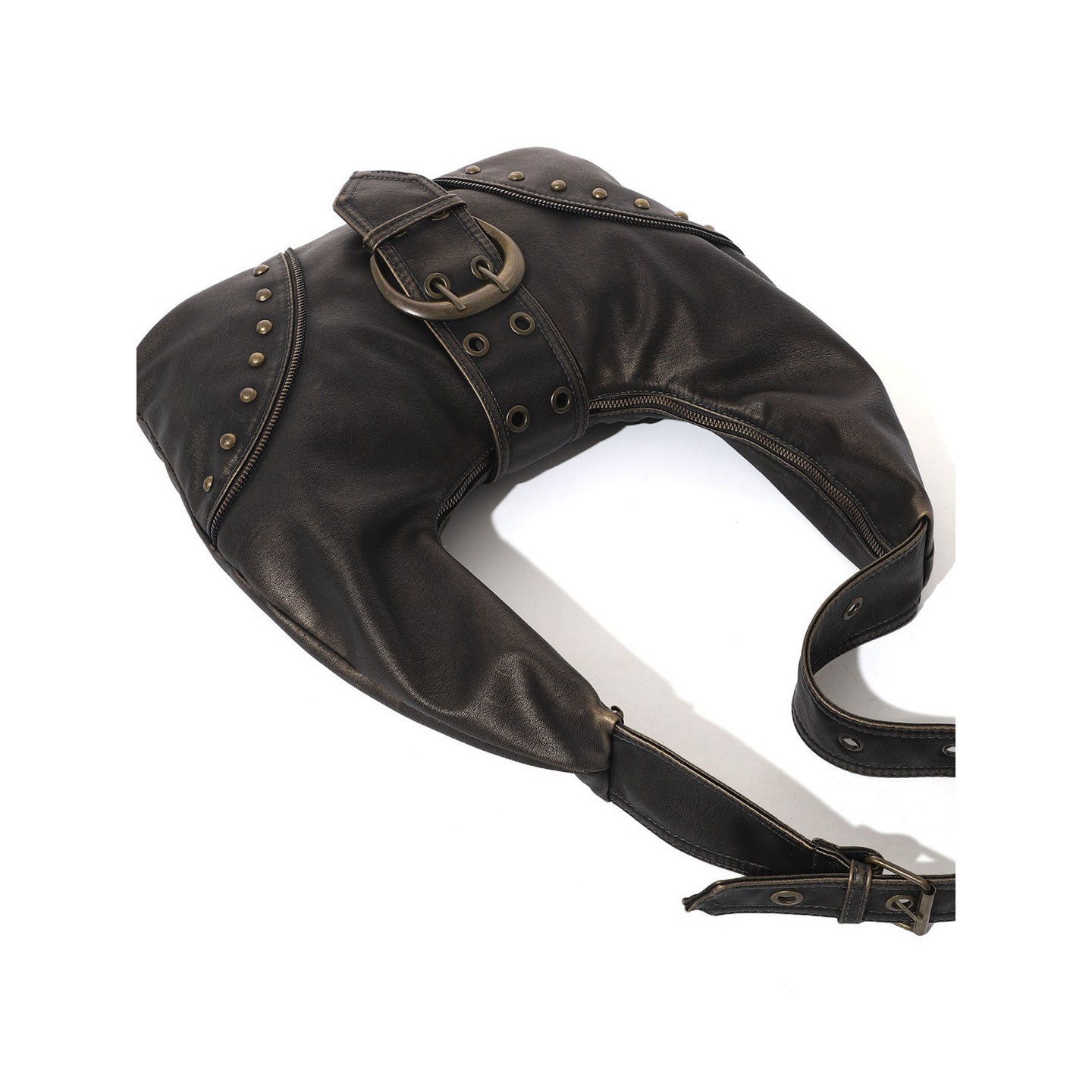 Women's Underarm Autumn Large Capacity Commuter Motorcycle Women's Handbag