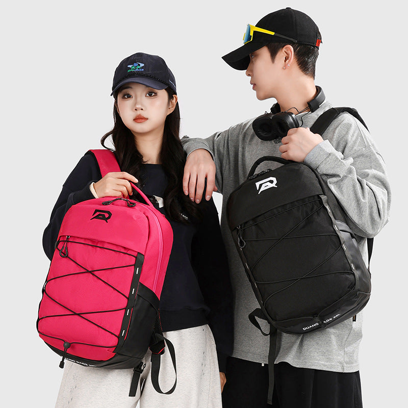 Face Value Korean Style Design Couple Simple Lightweight Backpacks