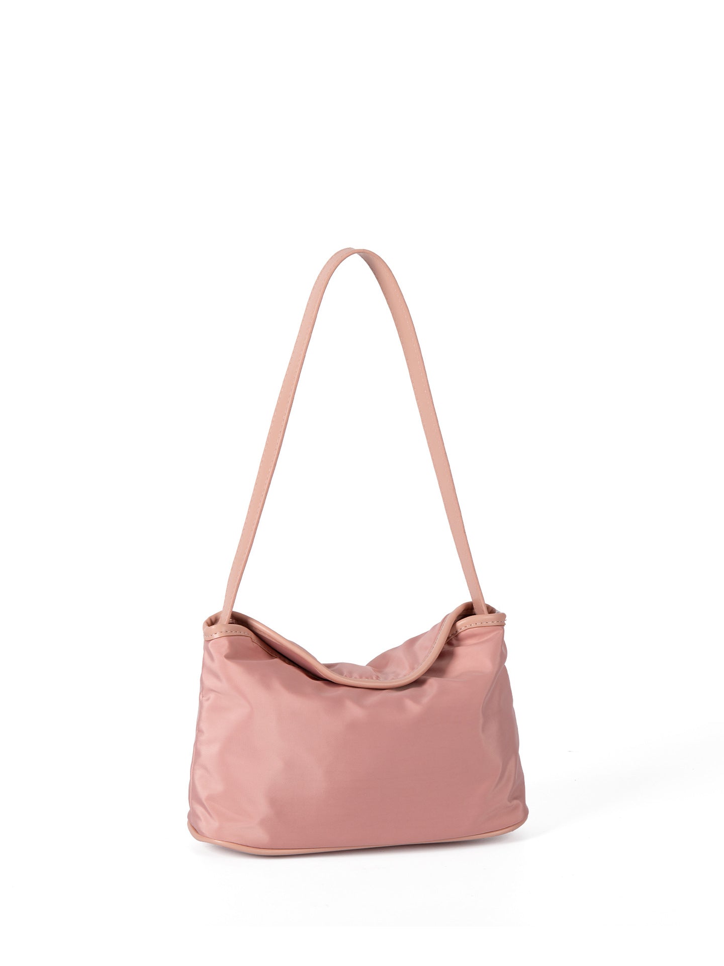 Women's Style Minimalist Solid Color Nylon Material High-grade Fashion Shoulder Bags