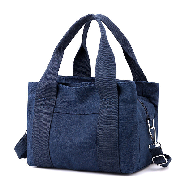 Women's Canvas Portable Lunch Large Capacity Fashion Bags