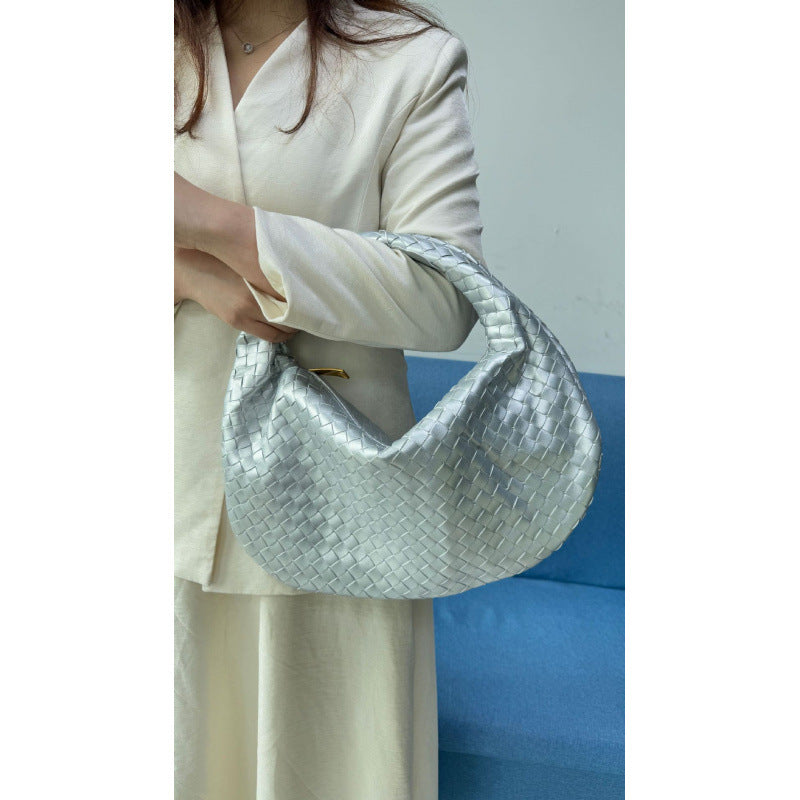Knotted Woven Portable Underarm Fashion Large Bags