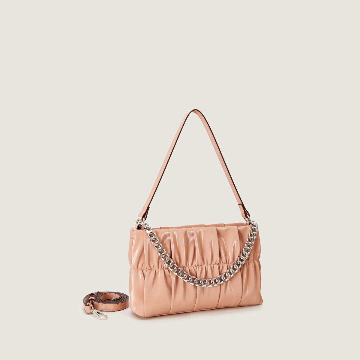 Women's Design Pleated Large Capacity Versatile Women's Shoulder Bag